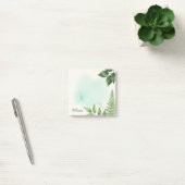 Aangepaste watercolor varen botanische plakbriefje post-it® notes (Kantoor)