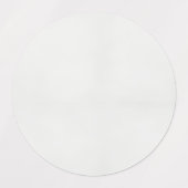 Aangepaste Waterdichte Logo Cirkel Labels (Design 1)