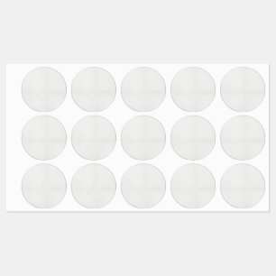 Aangepaste Waterdichte Logo Cirkel Labels