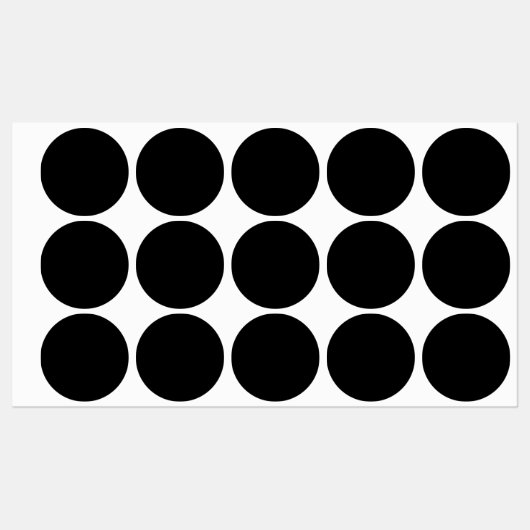 Aangepaste Waterdichte Logo Cirkel Labels (Vel)