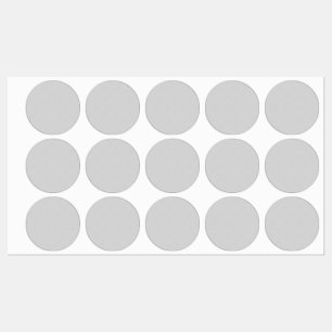 Aangepaste Waterdichte Logo Cirkel Labels