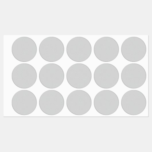 Aangepaste Waterdichte Logo Cirkel Labels (Vel)
