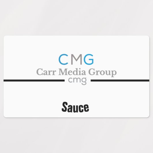 Aangepaste waterdichte productetiketten labels (Design 1)