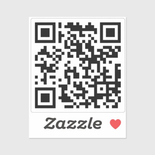 Aangepaste waterdichte Qr-code Stickers (Vel)