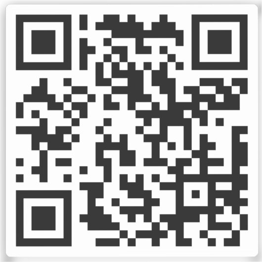 Aangepaste waterdichte Qr-code Stickers (Voorkant)