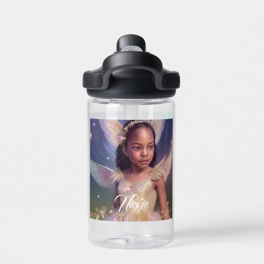 Aangepaste waterflacon waterfles (Achterkant)