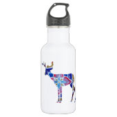 Aangepaste waterfles (532 ml) Mandala Herten (Voorkant)