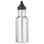 Aangepaste waterfles met uw zakelijke Logo (Links)