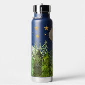 Aangepaste waterfles | Ontdekkingsreiziger bergen! (Rechts)