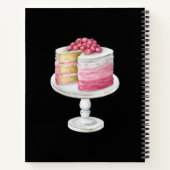 Aangepaste Waterverf Bakkers Gereedschap Recept Sj Notitieboek (Achterkant)