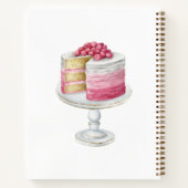 Aangepaste Waterverf Bakkers Gereedschap Recept Sj Notitieboek (Achterkant)