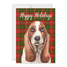 Aangepaste Waterverf Basset Hound