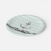 Aangepaste Waterverf bevestigen voor wollen mint S Papieren Bordje (Gekanteld)