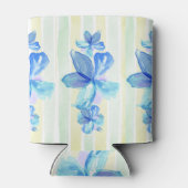 Aangepaste waterverf bloemen blikjeskoeler (Achterkant)