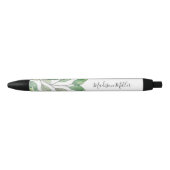 Aangepaste Waterverf botanisch Zwarte Inkt Pen (Voorkant)