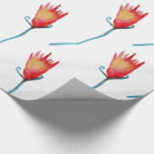 Aangepaste waterverf cadeaupapier (Hoek)