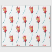 Aangepaste waterverf cadeaupapier (Vlak)