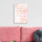 Aangepaste waterverf canvas afdruk (Insitu (Woonkamer))