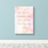 Aangepaste waterverf canvas afdruk (Insitu (Houten vloer))