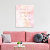 Aangepaste waterverf canvas afdruk (Insitu (Woonkamer))