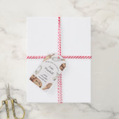 Aangepaste Waterverf Cookie Baking Cadeaulabel (Met Touw)