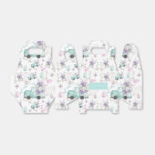 Aangepaste Waterverf-elementen Pasen Bedankdoosjes (Uitgevouwen)