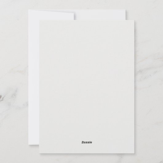 Aangepaste Waterverf- en hondenkerst Feestdagenkaart (Achterkant)