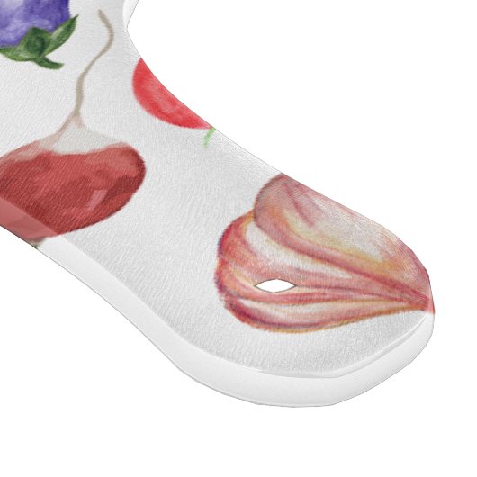 Aangepaste Waterverf groenten keuken Snijplank (Hoek)