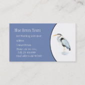 Aangepaste Waterverf - Grote blauwe hond Visitekaartje (Voorkant)