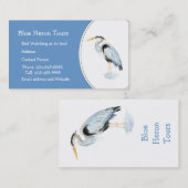 Aangepaste Waterverf - Grote blauwe hond Visitekaartje (Voorkant / Achterkant)