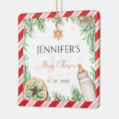 Aangepaste Waterverf Hand getrokken Gezellige Vaka Keramisch Ornament (Links)