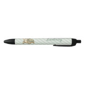 Aangepaste waterverf Kerstschildpad Sinterklaashoe Zwarte Inkt Pen (Bodem)