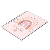 Aangepaste Waterverf Kind Notitieboek (Linkerzijde)