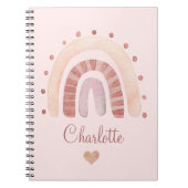 Aangepaste Waterverf Kind Notitieboek (Voorkant)