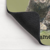 Aangepaste Waterverf Kute Beren Muismat (Hoek)