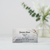 Aangepaste Waterverf Landschap Schilderachtig Bome Visitekaartje (Staand voorkant)