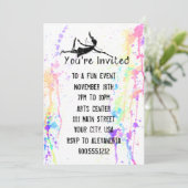 Aangepaste Waterverf maken voor kunst Kaart (Staand voorkant)