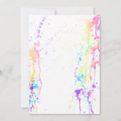 Aangepaste Waterverf maken voor kunst Kaart (Achterkant)