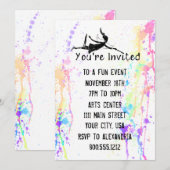 Aangepaste Waterverf maken voor kunst Kaart (Voorkant / Achterkant)