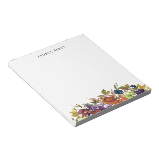 Aangepaste waterverf notitieblok (Schuin)