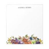 Aangepaste waterverf notitieblok (Voorkant)