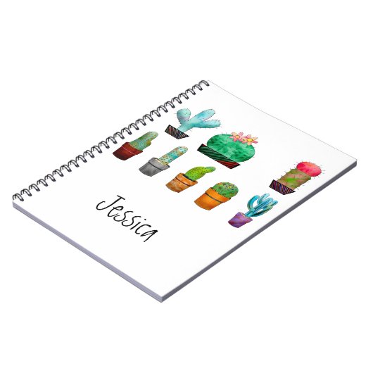 Aangepaste waterverf notitieboek (Linkerzijde)