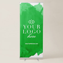 Aangepaste Waterverf Show banner Logo Roll-up Banner