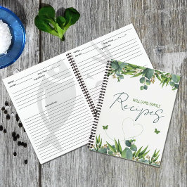 Aangepaste Waterverf uit de familie, keuken Notitieboek