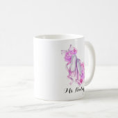 Aangepaste Waterverf van de Balletleraar Koffiemok (Voorkant rechts)