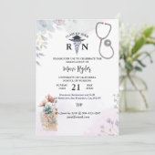 Aangepaste Waterverf van het Afstuderen voor verpl Kaart (Staand voorkant)