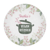 Aangepaste Waterverf Vegan Snijplank (Voorkant)