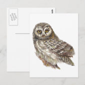 Aangepaste Waterverf, vogels, Natuur, wild Briefkaart (Voorkant / Achterkant)