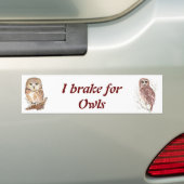 Aangepaste Waterverf, vogels, Natuur, wild Bumpersticker (Op auto)