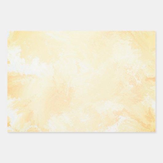 Aangepaste Waterverf voor Flower Shape Photo Paste Inpakpapier Vel (Voorkant 3)